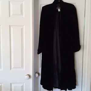 Black Evening coat